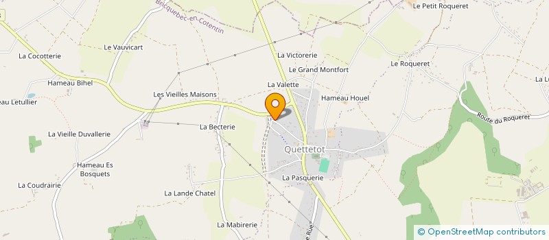 localisation de l'entreprise MYLORENLYS à BRICQUEBEC-EN-COTENTIN