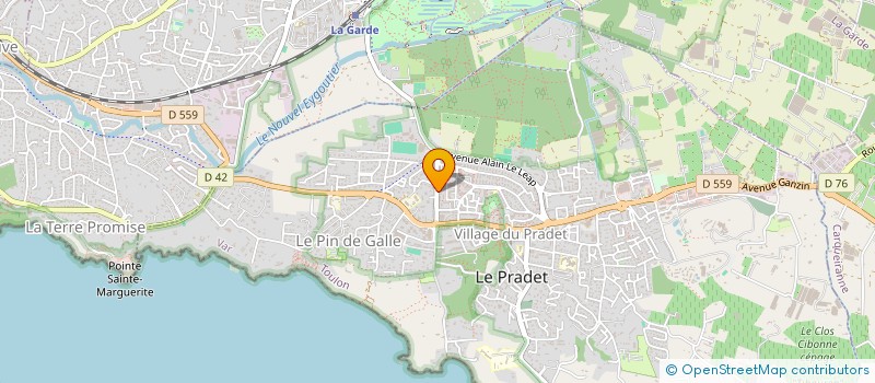 localisation de l'entreprise MYLOUN  LE PRADET