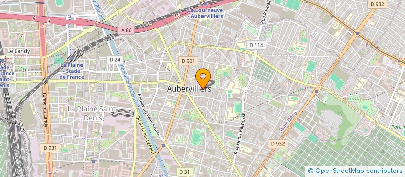 localisation de l'entreprise MYLOVELYHOMEDESIGN à AUBERVILLIERS