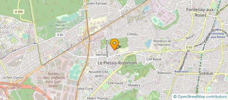 localisation de l'entreprise MYLP COMMUNICATION  LE PLESSIS ROBINSON