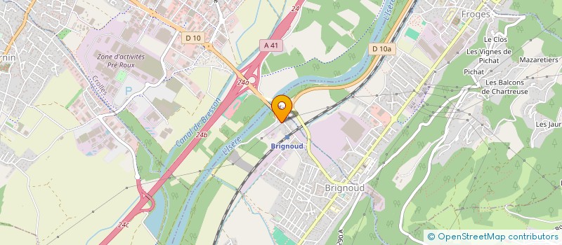 localisation de l'entreprise MYLS  VILLARD-BONNOT