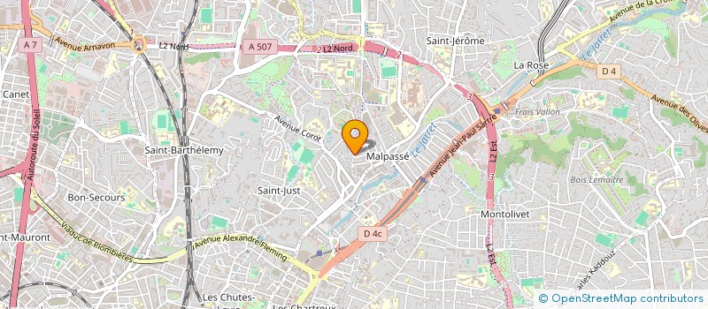localisation de l'entreprise MYLSO à MARSEILLE