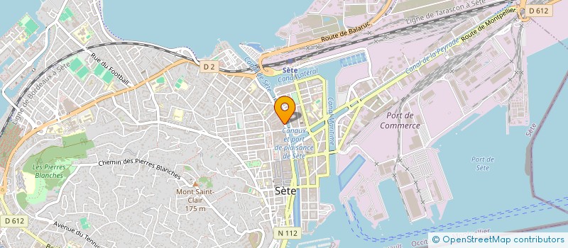 localisation de l'entreprise MYLULI à SETE
