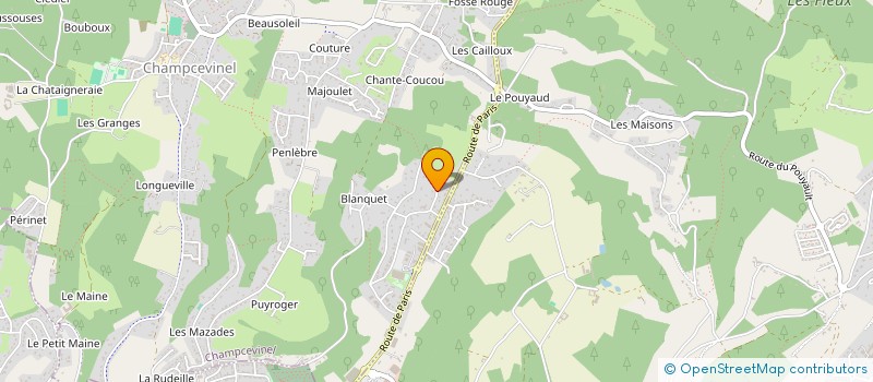 localisation de l'entreprise MYLUYO  CHAMPCEVINEL