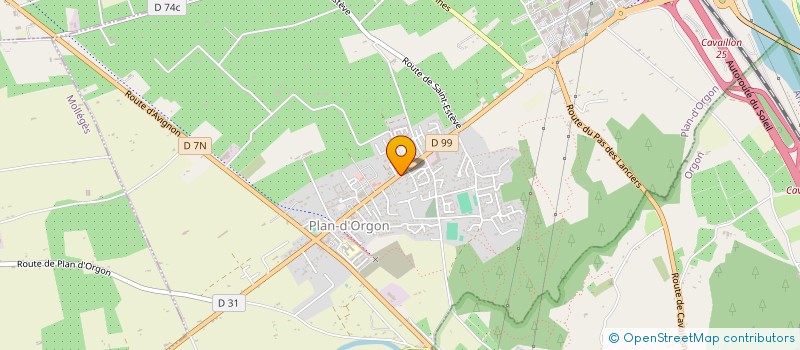 localisation de l'entreprise MYM à PLAN-D'ORGON
