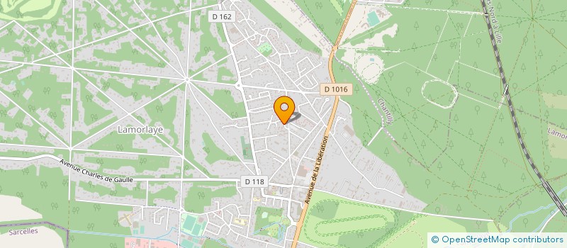 localisation de l'entreprise MYM CHAUFFEUR PRIVE  LAMORLAYE