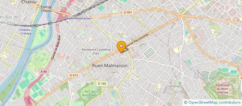 localisation de l'entreprise MYM CONSULTING à RUEIL-MALMAISON