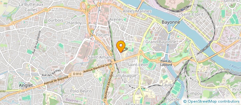 localisation de l'entreprise MYMA à BAYONNE