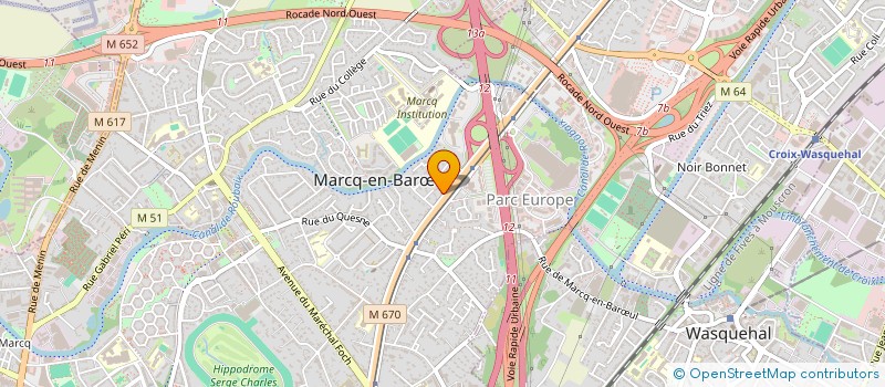 localisation de l'entreprise MYMARKETOO à MARCQ-EN-BARŒUL
