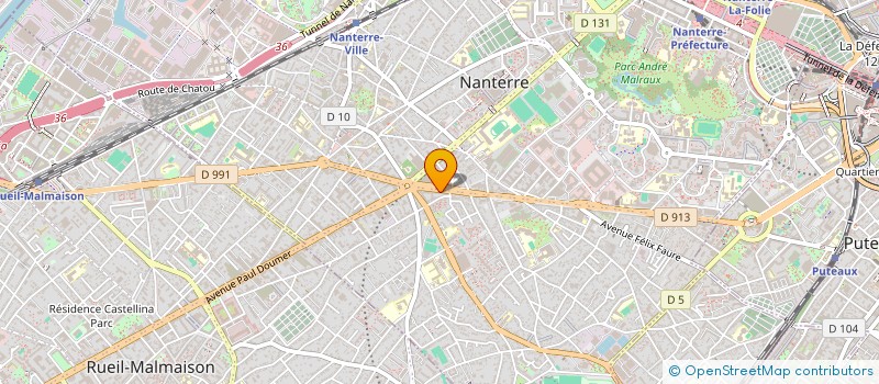 localisation de l'entreprise MYMEDINA  NANTERRE
