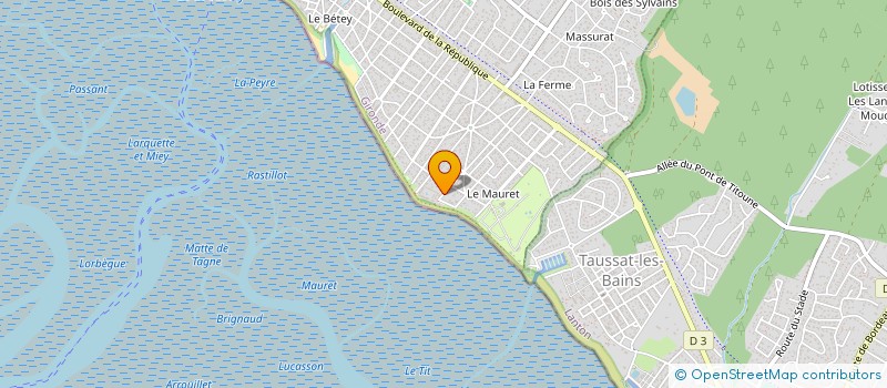 localisation de l'entreprise MYMOZA  ANDERNOS-LES-BAINS