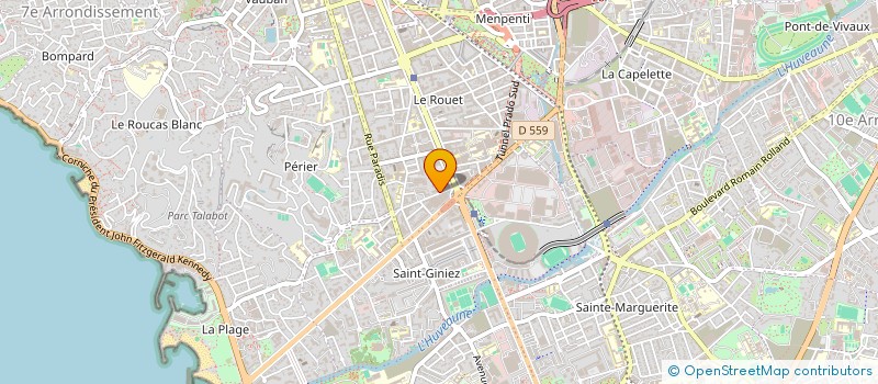 localisation de l'entreprise MYMR à MARSEILLE