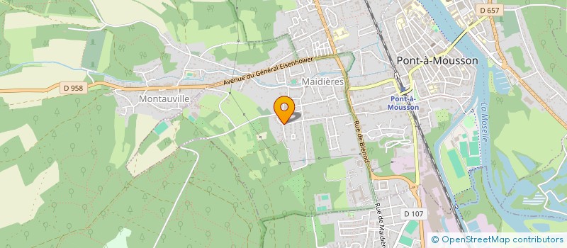 localisation de l'entreprise MYMUSICBOX  MAIDIERES