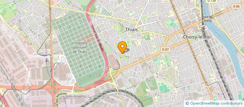 localisation de l'entreprise MYMY SERVICES  THIAIS