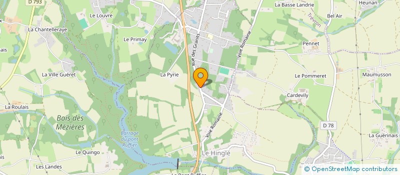 localisation de l'entreprise MYN  AUCALEUC