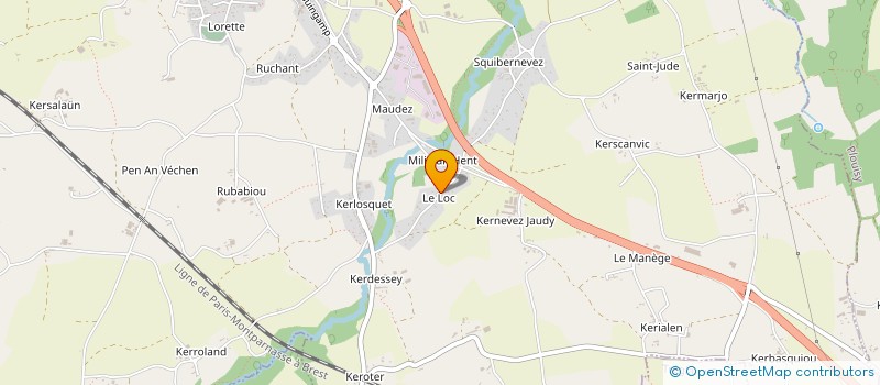 localisation de l'entreprise MYN  PEDERNEC