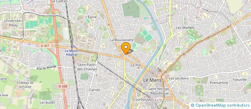 localisation de l'entreprise MYN TRANSPORT à LE MANS