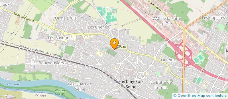 localisation de l'entreprise MYNA TECHNOLOGIES  HERBLAY-SUR-SEINE
