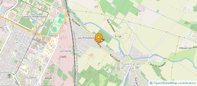 localisation de l'entreprise MYNABERT  SAINT-CYR-EN-VAL