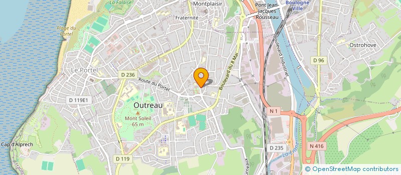 localisation de l'entreprise MYNAGO  OUTREAU