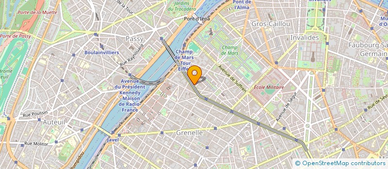 localisation de l'entreprise MYNAILS 15  PARIS