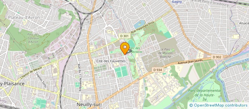 localisation de l'entreprise MYNC à NEUILLY-SUR-MARNE