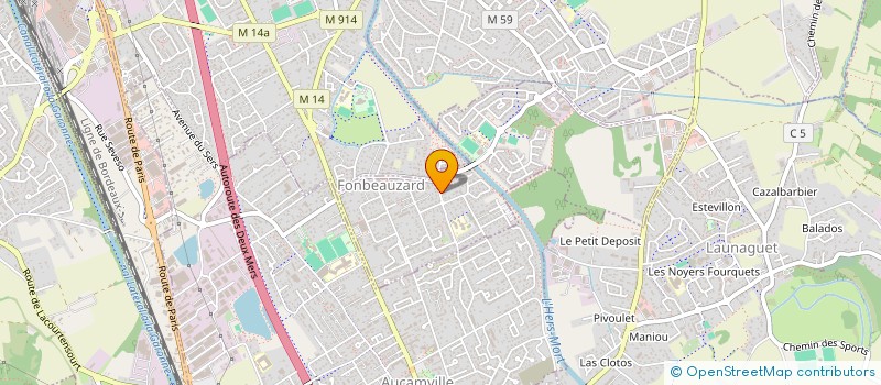 localisation de l'entreprise MYNDORA  FONBEAUZARD