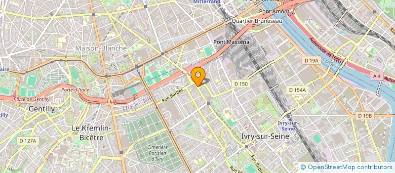 localisation de l'entreprise MYNDOS  IVRY-SUR-SEINE