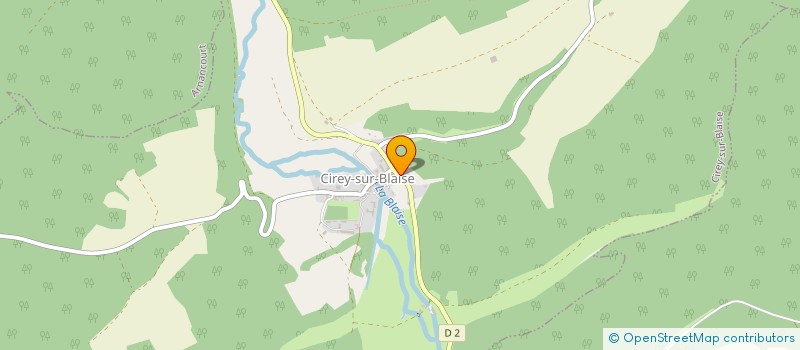 localisation de l'entreprise MYNEDRA à CIREY-SUR-BLAISE