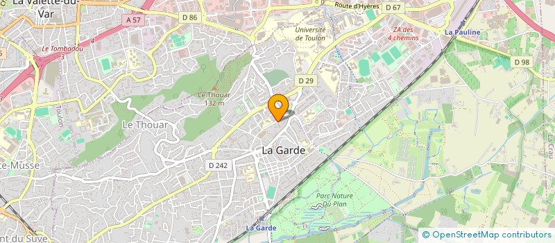 localisation de l'entreprise MYNIECO à LA GARDE