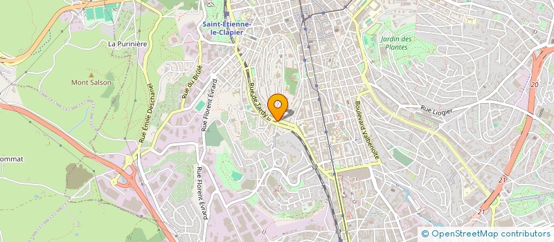 localisation de l'entreprise MYNN  SAINT-ETIENNE