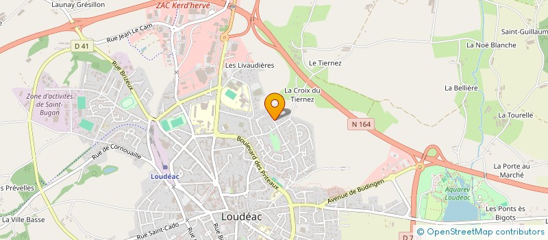 localisation de l'entreprise MYNO à LOUDEAC