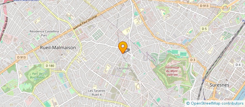 localisation de l'entreprise MYNT TAXIS à RUEIL-MALMAISON