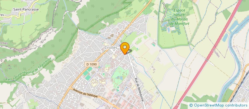 localisation de l'entreprise MYNU GILI AIR  CROLLES