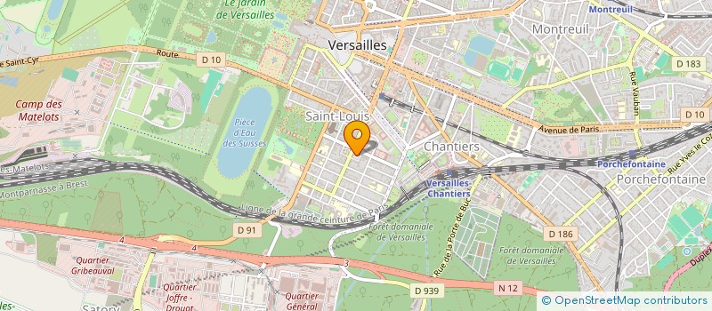 localisation de l'entreprise MYNYELI à VERSAILLES