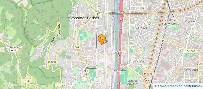 localisation de l'entreprise MYO  SEYSSINET-PARISET