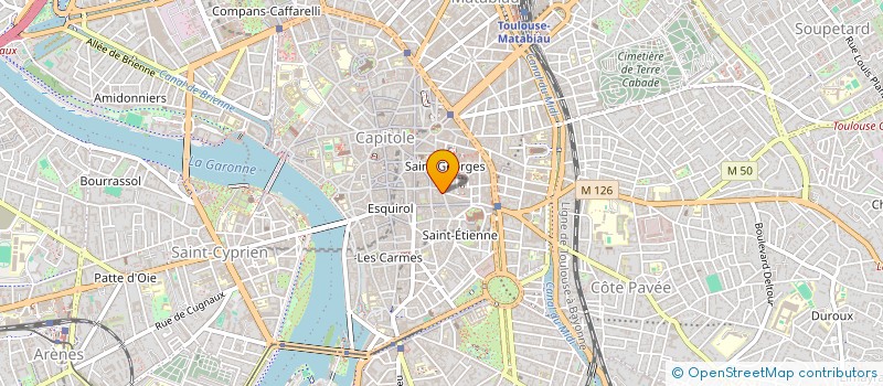 localisation de l'entreprise MYO à TOULOUSE