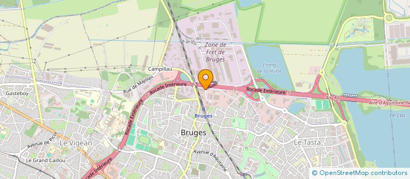 localisation de l'entreprise MYO  BRUGES