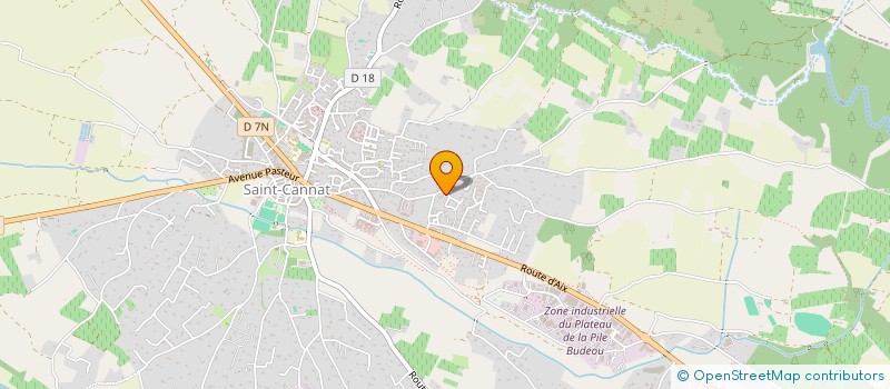 localisation de l'entreprise MYO  SAINT-CANNAT