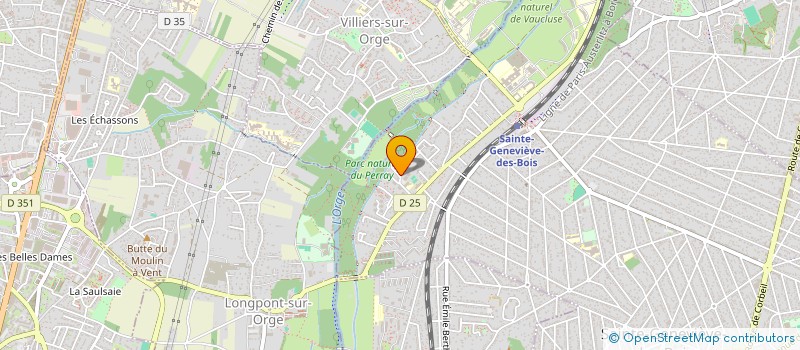 localisation de l'entreprise MYOAZE à STE GENEVIEVE DES BOIS
