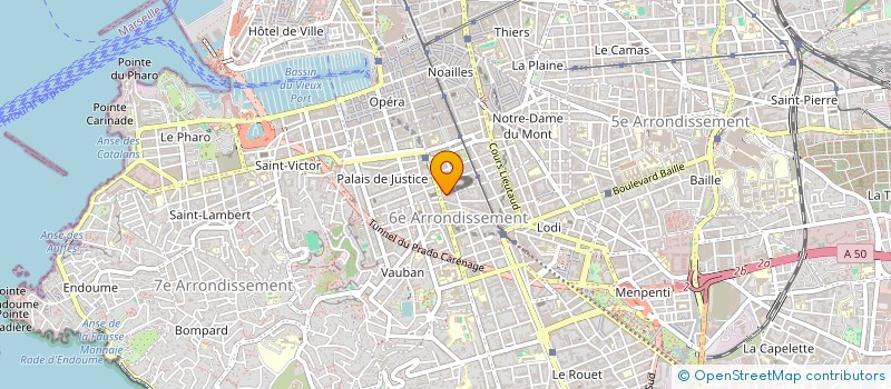 localisation de l'entreprise MYOB (MIND YOUR OWN BUSINESS) à MARSEILLE