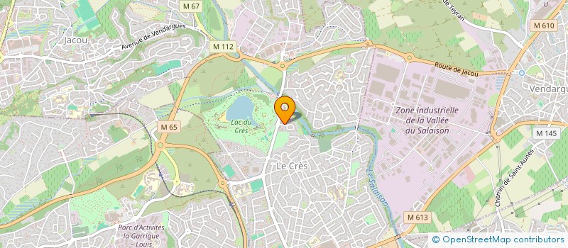 localisation de l'entreprise MYODEFI  LE CRES
