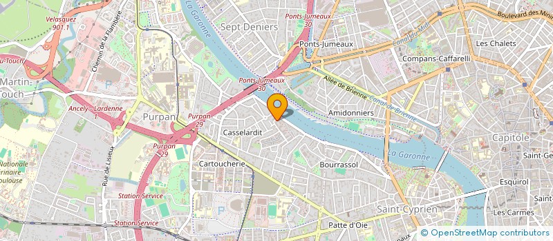 localisation de l'entreprise MYORO  TOULOUSE