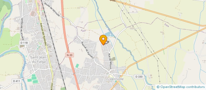 localisation de l'entreprise MYORRIS BRUNEL à VERNIOLLE