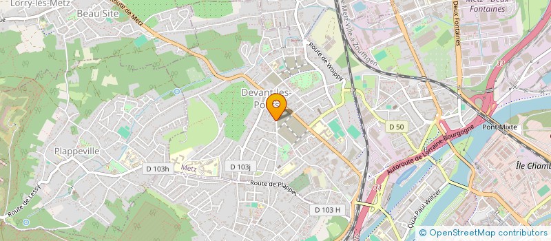 localisation de l'entreprise MYOSIS  METZ