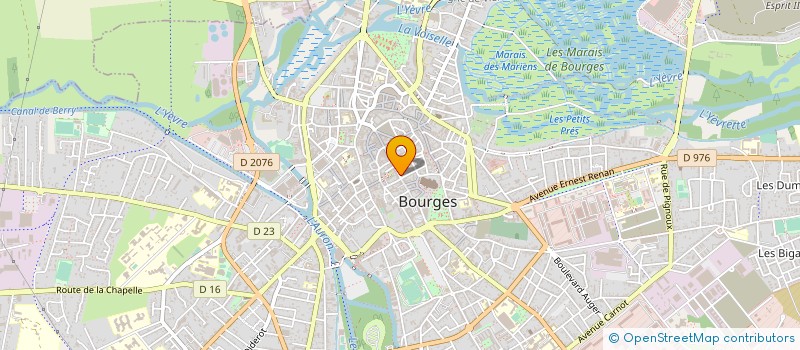 localisation de l'entreprise MYOSOTIS à BOURGES