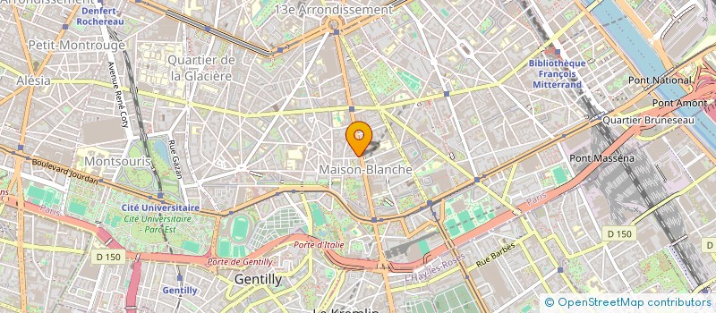 localisation de l'entreprise MYOSOTIS + à PARIS