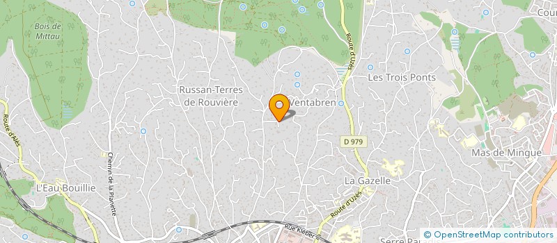 localisation de l'entreprise MYOSOTIS  NIMES