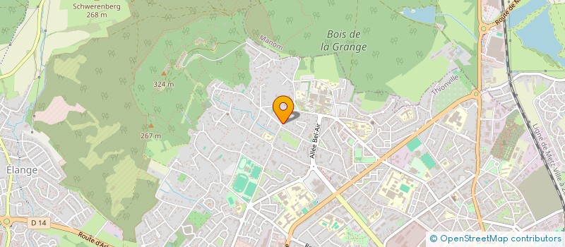 localisation de l'entreprise MYOSOTIS à THIONVILLE