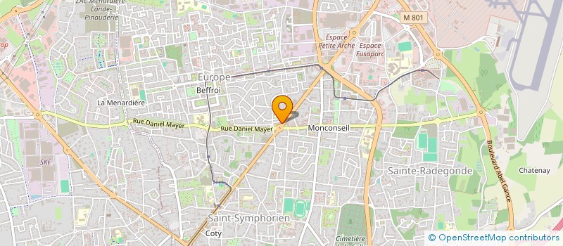 localisation de l'entreprise MYOSOTIS  TOURS